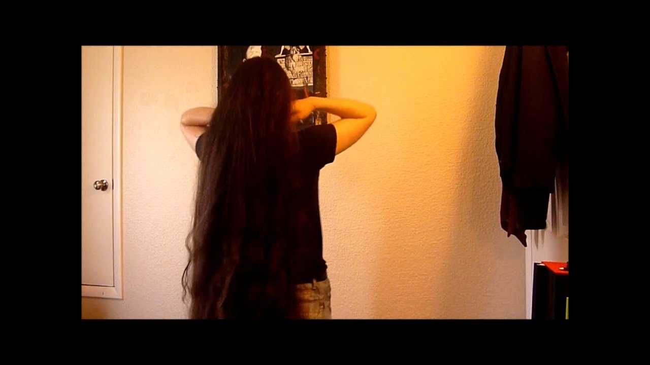 Very Long Damp Hair Youtube