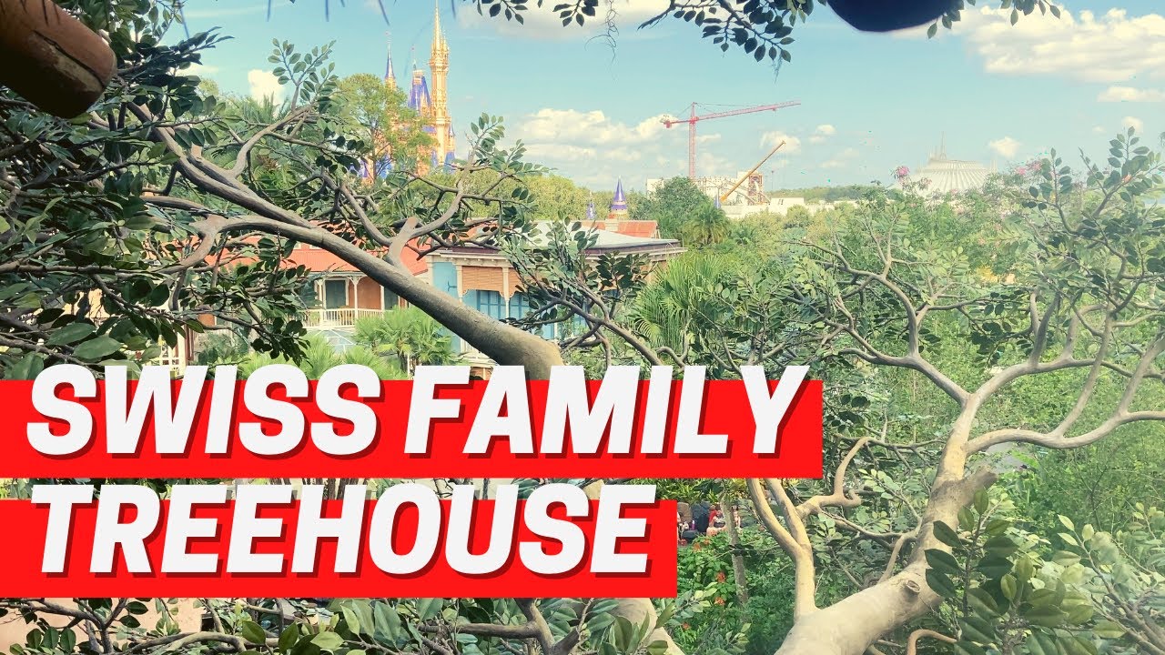 Swiss Family Treehouse at Magic Kingdom Tour (4K POV) - YouTube