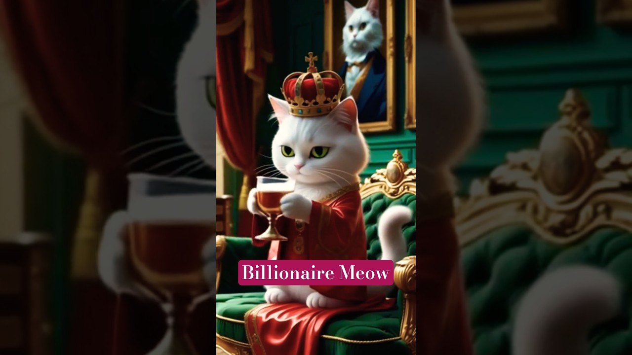 Billionaire Cat Day Routine 