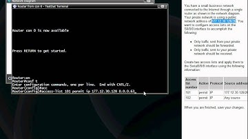 Extended Access Control Lists: Permit IP Traffic