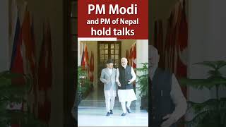 Pm Modi And Pm Of Nepal Hold Talks India-Nepal Relations