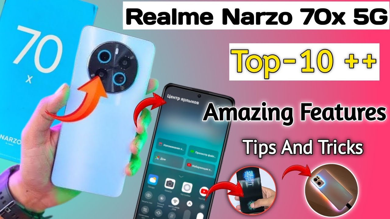 Realme Narzo 70x 5G Tips & Tricks | 10+ Special Features - Realme 70x ...