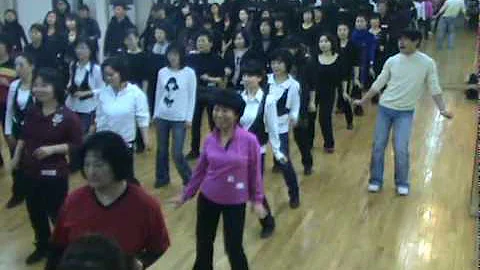 Ah Si! - Line Dance (Demo & Walk Through)