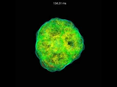 Three-Dimensional Core-Collapse Supernova (highest resolution)