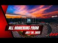 All 36 Homeruns From July 28th, 2025