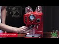 Espressor manual  Oursson EM1500/RD: unboxing, utilizare, intretinere, curatare