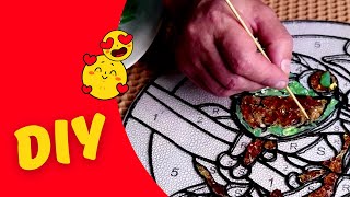 How to make stained glass from epoxy resin \ 3 amazing lessons
