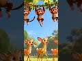 பாரு பாரு காட்டுவிலங்குகள் - Playful Forest Animals | Tamil Nursery Rhymes for Children's | shorts