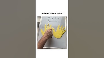 Eenvoudige 9-voudige tafel handtruc