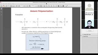 Anionic Polymerization