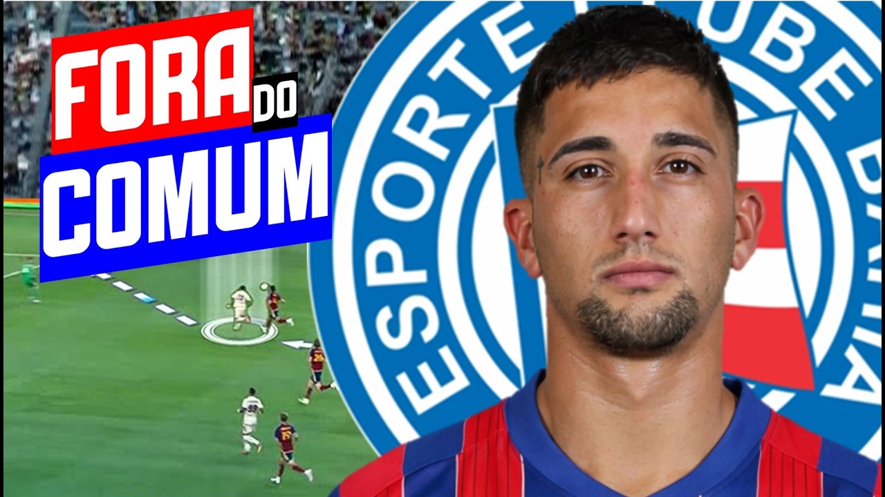 Como Joga CRISTIAN OLIVERA Novo RREFORÇO do BAHIA