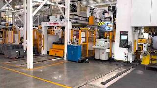 🚀Installed and Running Smoothly | Truss Destacker 3-Axis Transfer Stamping Line