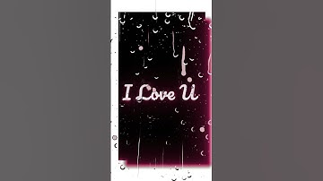 Glow Text Effect Video || rain drop video ||glowing text video node app #shorts #nodeapp #mspashtoon