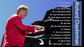 Richard Clayderman/Las Mejores Instrumental De Los 70 y 80 y 90 / Canciones clásicas para piano