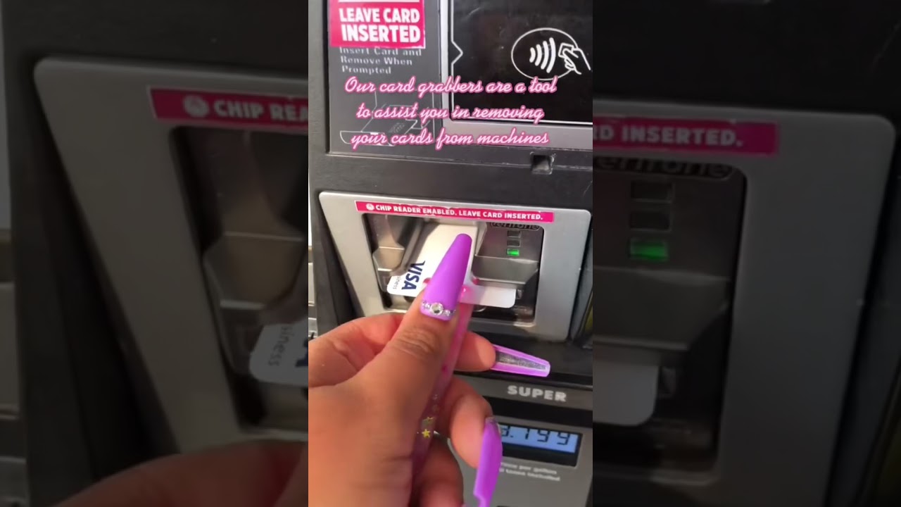 Boujie Card Grabbers, For Long Nails Use A Card Grabber, Assists With  Credit Card Transactions