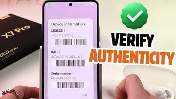 POCO X7 Pro: How to Verify Authenticity - Complete Guide
