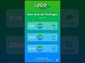 lyca Mobile internet packages | how activate lyca internet Packages #lycainternet