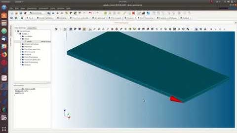 Salome_meca with OpenTurns - Probabilistic structural analysis of a CLT panel