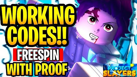 TODAY NEW WORKING CODES FOR PROJECT SLAYERS IN JULY 2022! PROJECT SLAYERS REDEEM CODES