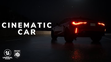 Cinematic BMW M4 |  Unreal Engine 5 and Blender