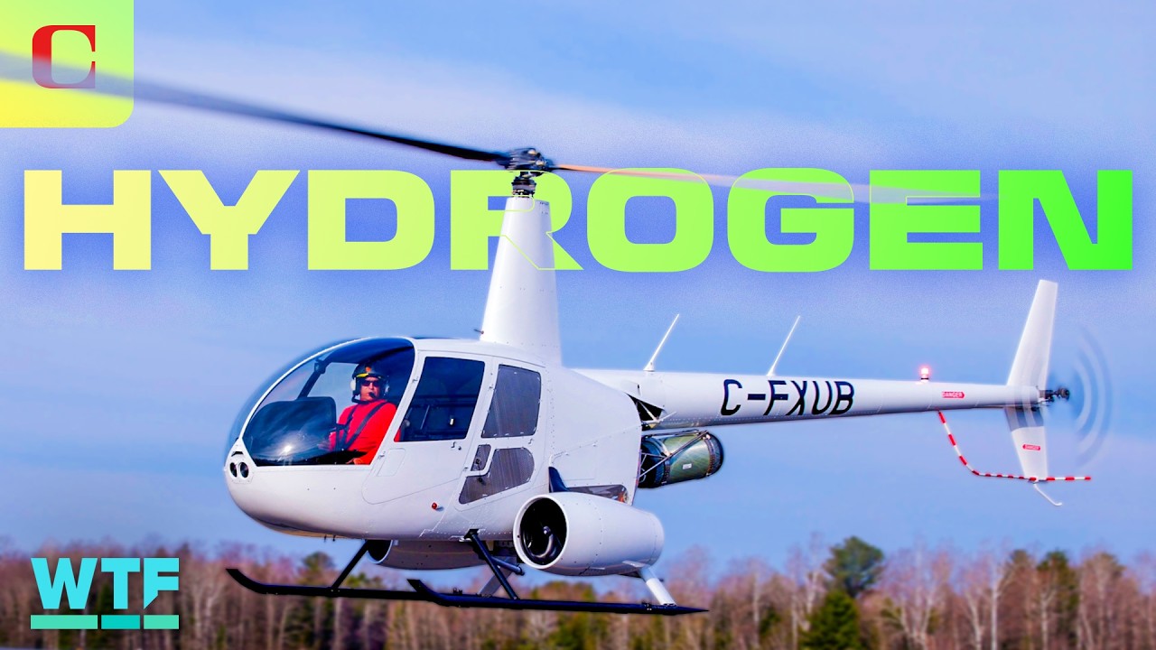 Hydrogen-Powered Helicopter Takes Flight: Flying Without Jet Fuel