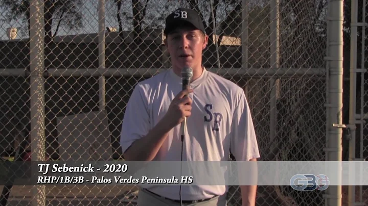 TJ Sebenick - RHP/1B/3B - Palos Verdes Peninsula HS - 2020