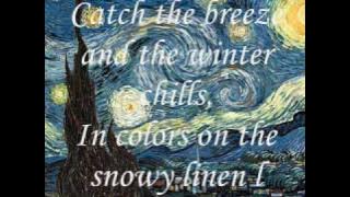 Don McLean - Vincent ( Starry, Starry Night) With Lyrics