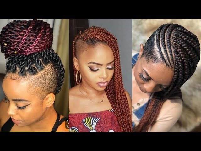 randi_sheri Goddess locs in a bun with design on the sides | Braids with shaved  sides, Shaved side hairstyles, Shaved hair