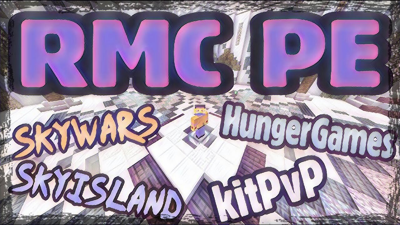 ОБЗОР СЕРВЕРА RMC PE - Мини-Игры - Minecraft PE - YouTube