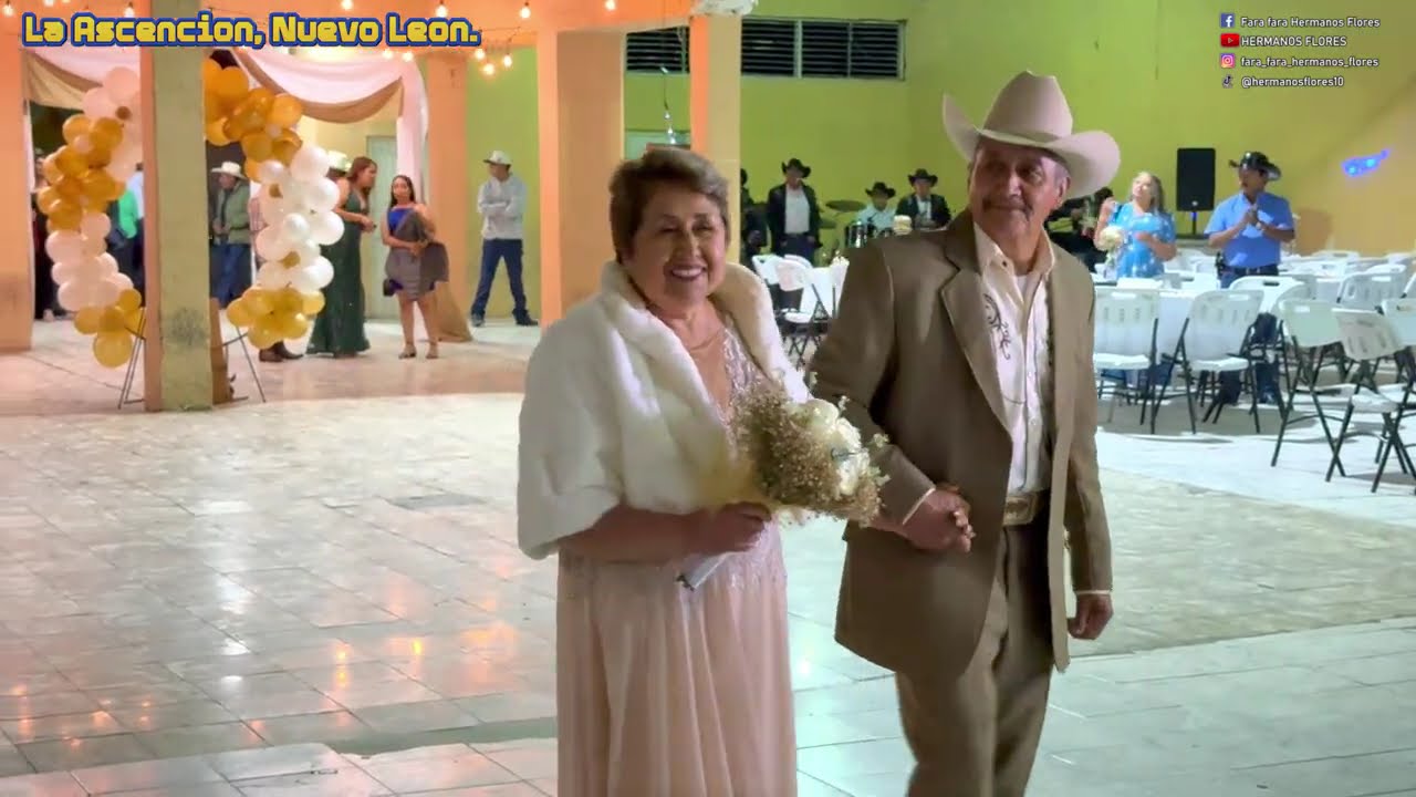 Bodas de Oro en la Chona, Nuevo Leon.