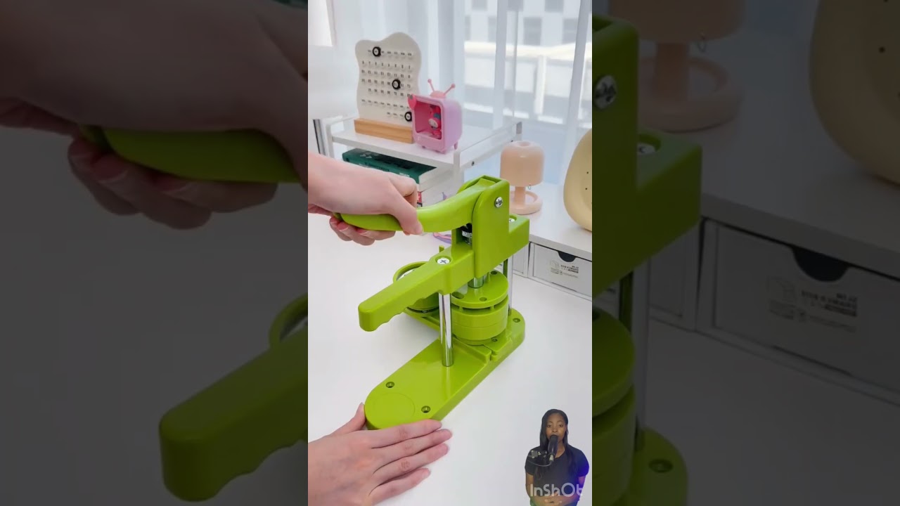 Máquina para hacer pines personalizados 