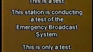 Kvos 12 Emergency Broadcast Test 1985