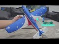 VolantexRC P-51 Mustang Unboxing: Iconic Red/Blue Warbird Revealed!#rc #airplane