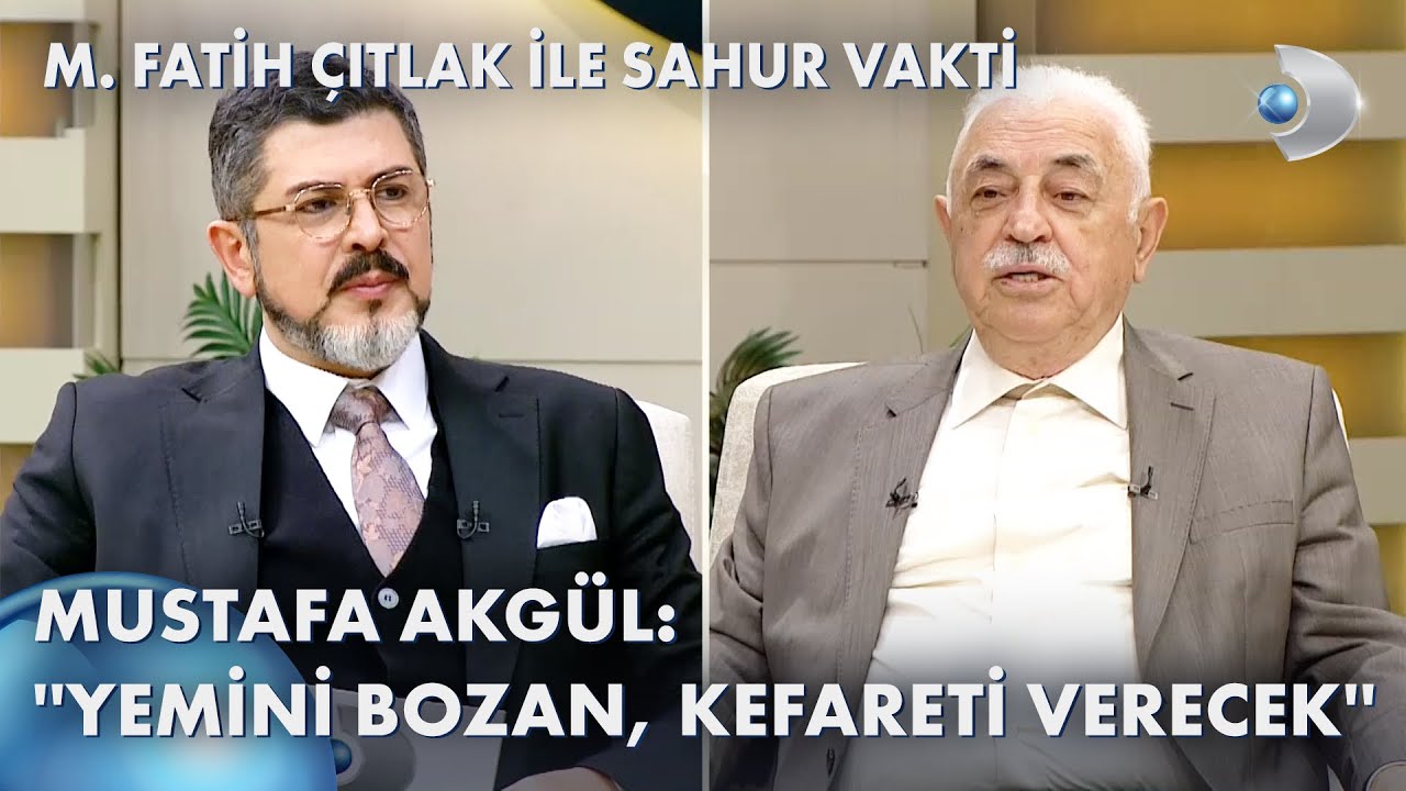 Yemin Bozmanın Kefareti Nedir? | M. Fatih Çıtlak ile Sahur Vakti