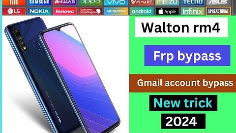 Walton rm4 frp bypass unlock tool / Walton rm4 gmail account remove unlock tool