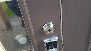 GEEK SMART deadbolt Full installation and unboxing