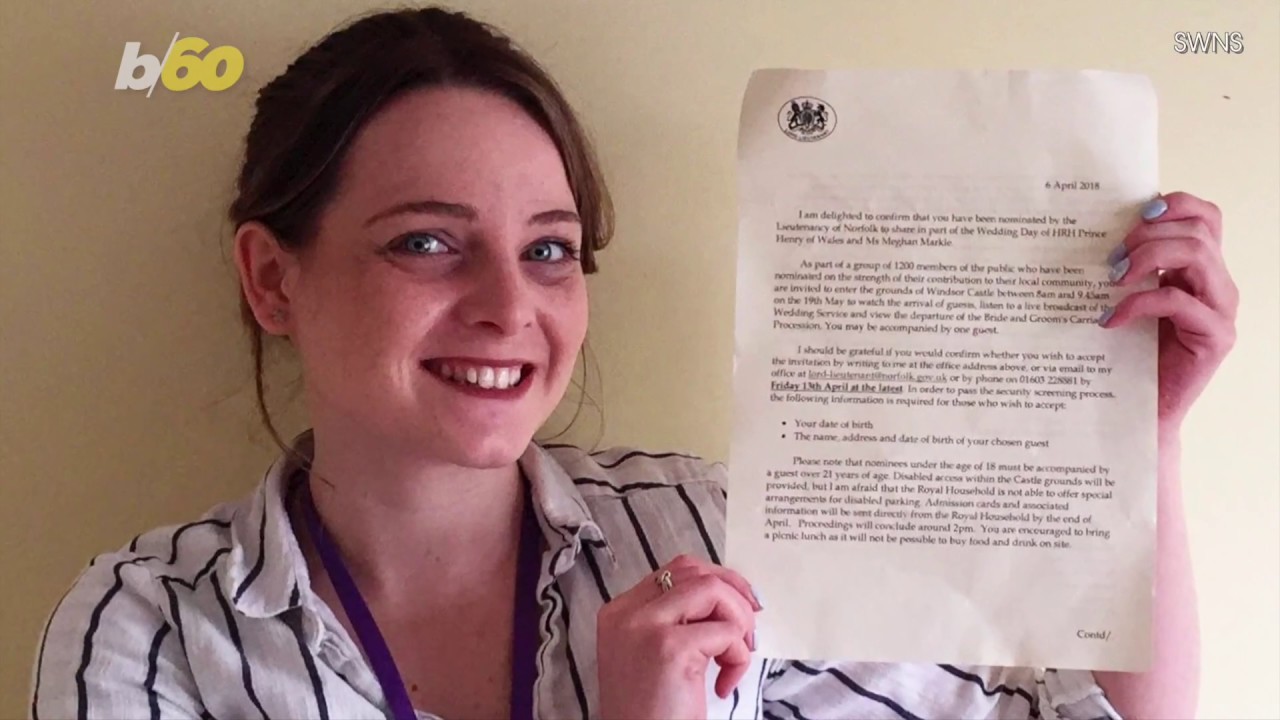 Youth Worker Nearly Trashes Royal Wedding Invite, Thinking It's 'Fake News'