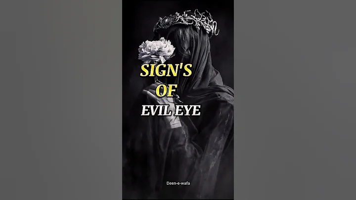 Signs of evil 👁️ eye #islamicstatus #islam#viral#trending #shorts#islamicvideo .