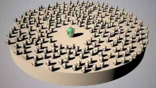 MultiScatter Test Collisions:13-collisions radius selfcolision