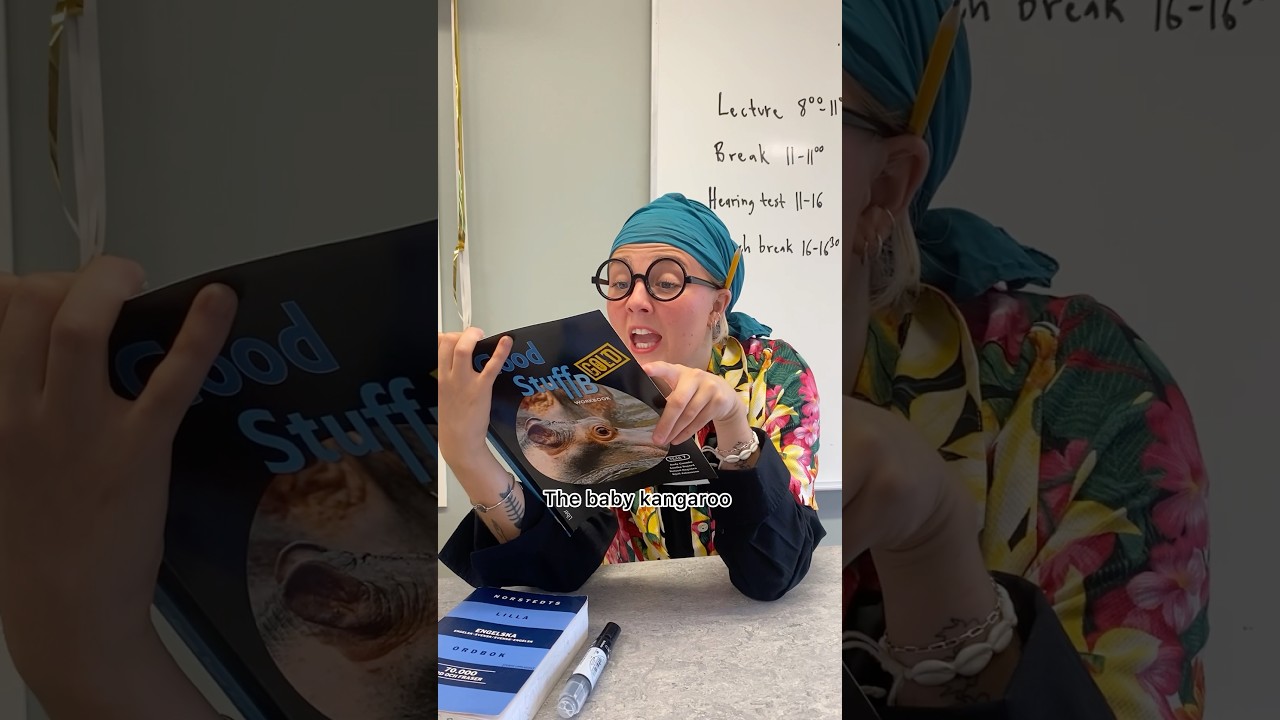 Engelskalektion på högstadiet