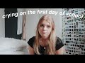 my FIRST DAY of school vlog + grwm (senior year)