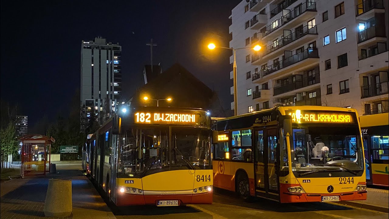 Solaris Urbino 18 III #8414 (MZA Warszawa) [🚍182]