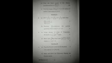 B. Sc.  6th semester Real and Complex Analysis (Question Paper) :-)