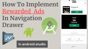 How To Implement Rewarded Ads In Navigation Drawer | How To Add Rewarded Ads In Navigation Drawer