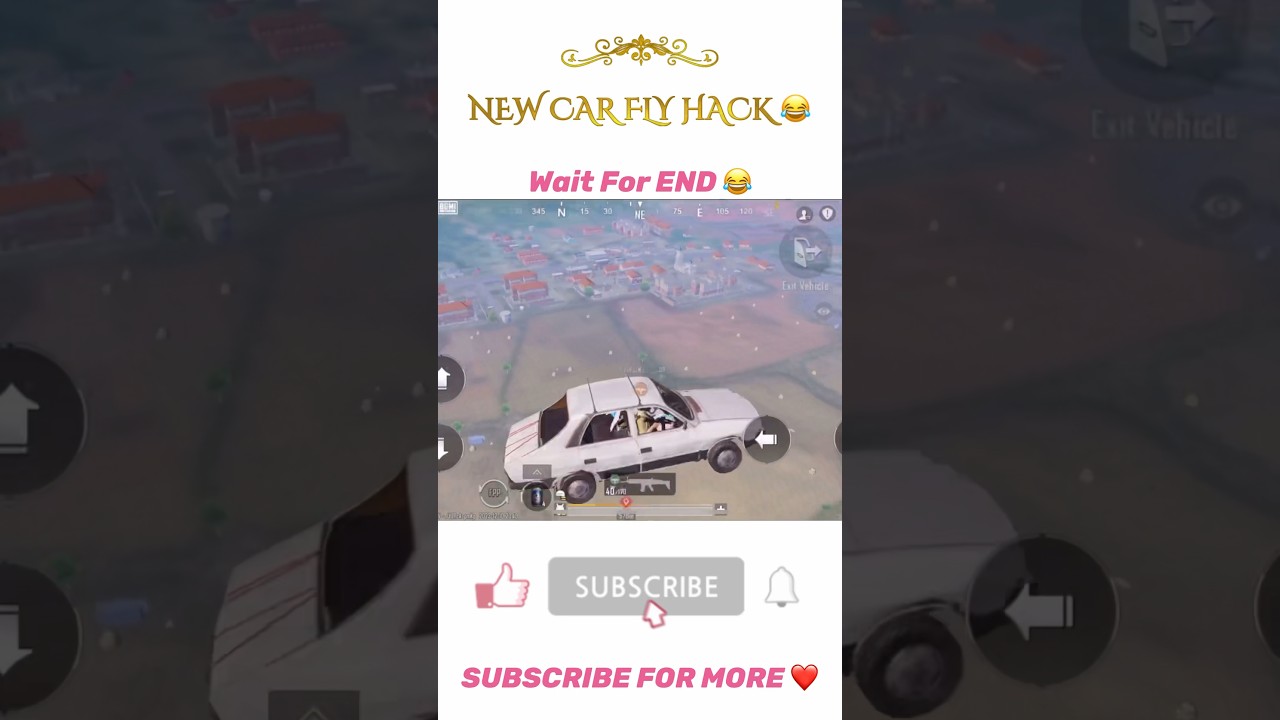 New BGMI Car Fly Glitch 😂🤣🔥 