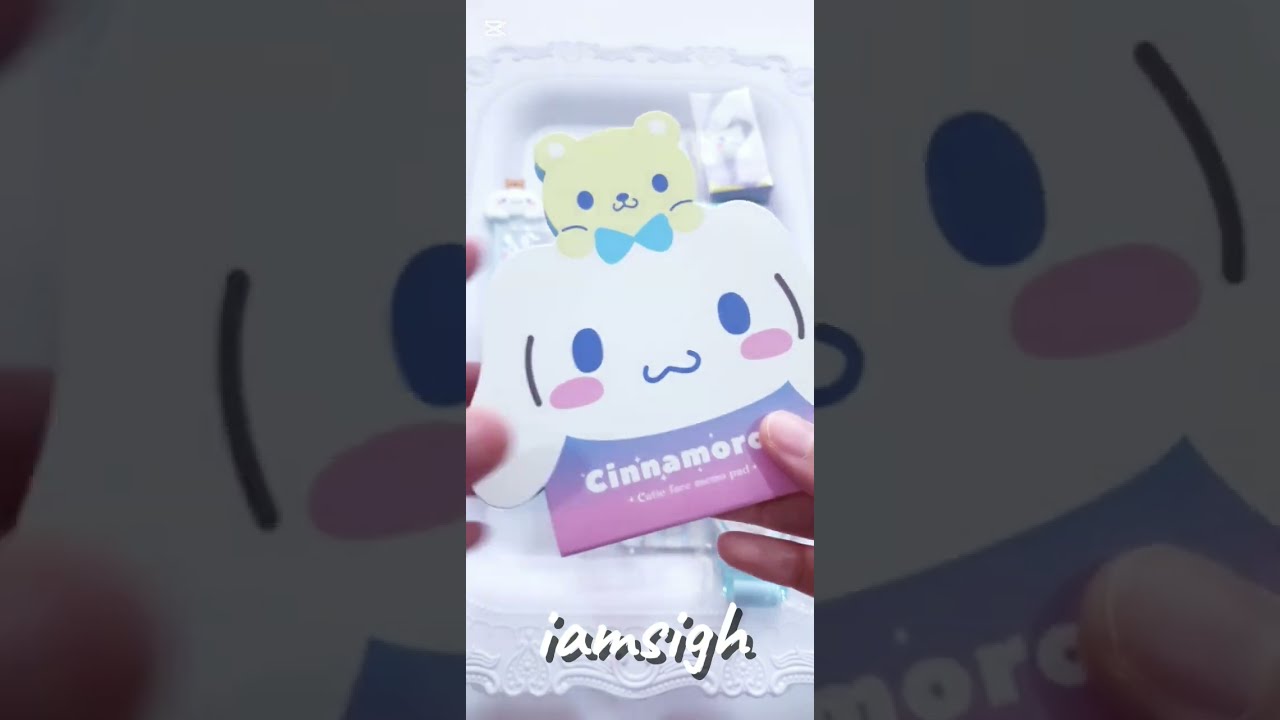 Cute CINNAMOROLL Stationery Platter Eraser Sharpener Ruler Sanrio