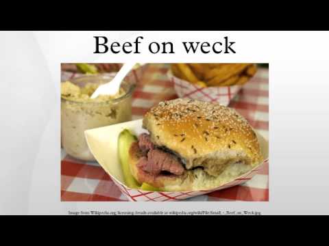 Beef on weck