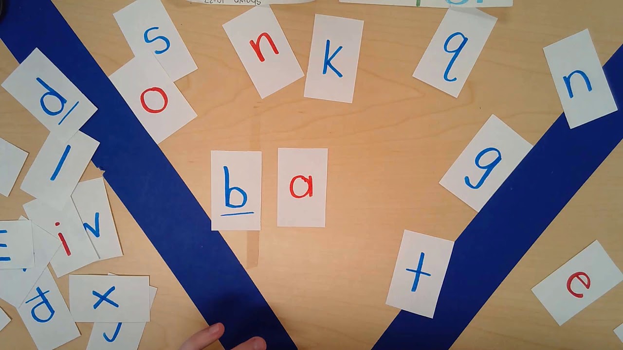 Building Words using Letter Tiles YouTube