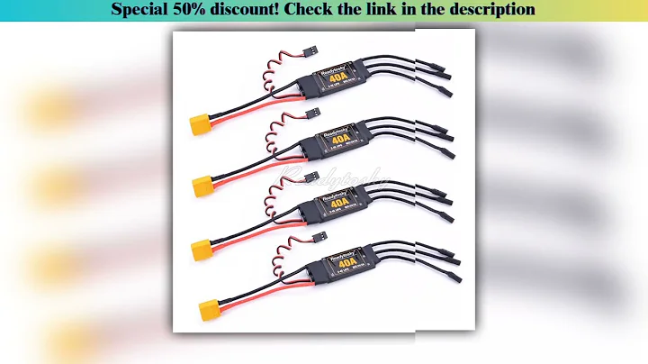 Hands-on Readytosky 40A 2-4S ESC Speed Controller With UBEC 5V 3A For RC FPV Quadcopter RC Airplane