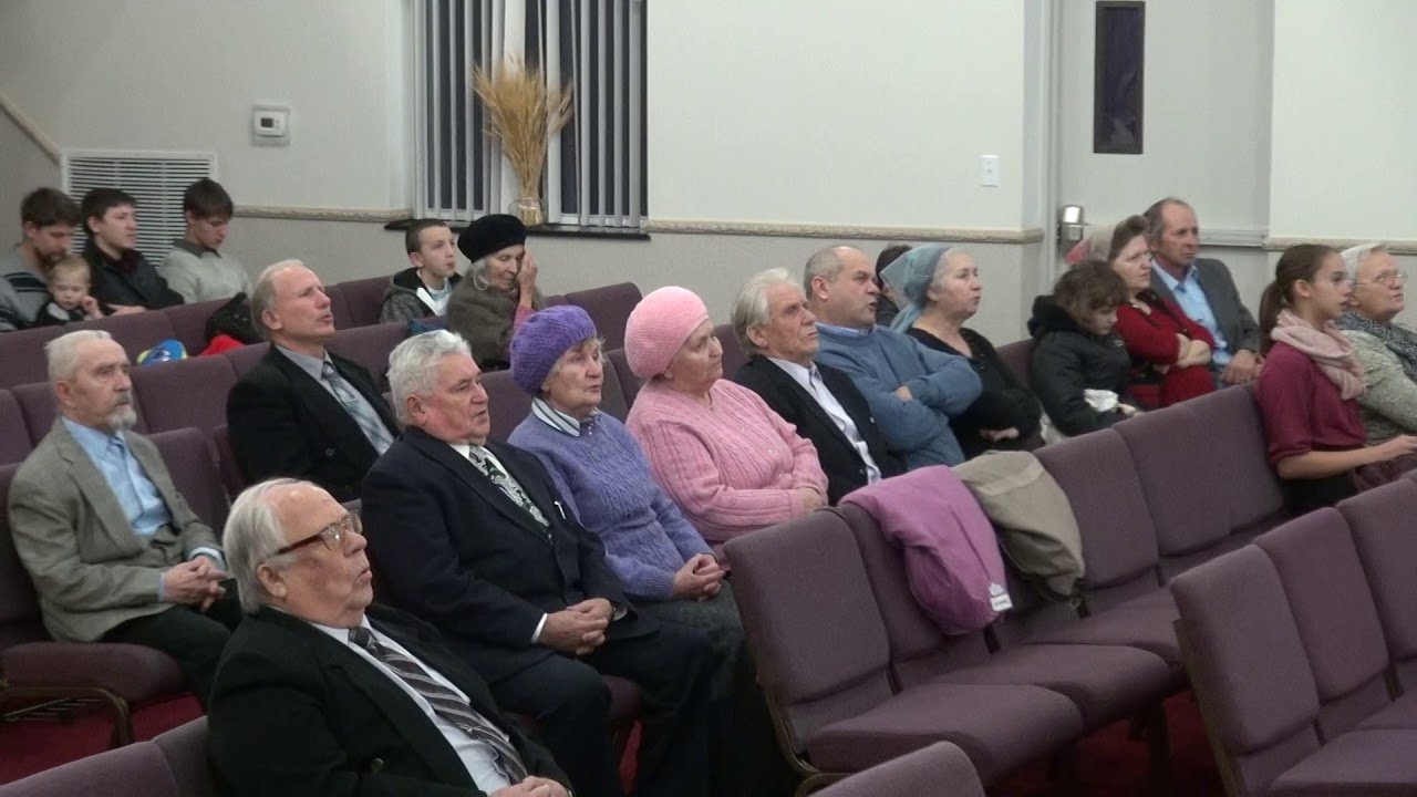 11.26.2017 вечернее служение baptistry